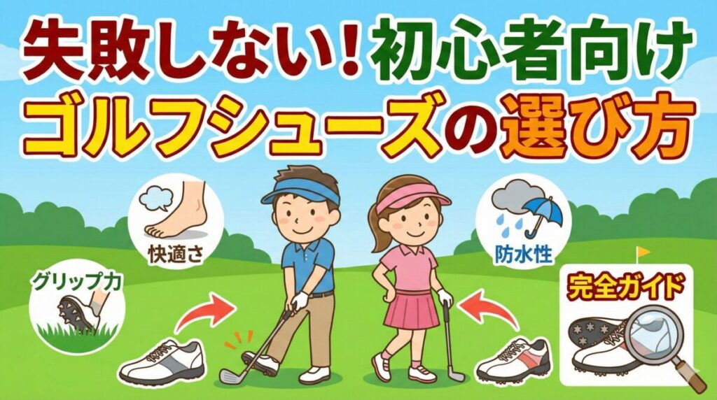 失敗しない！初心者向けゴルフシューズの選び方完全ガイド