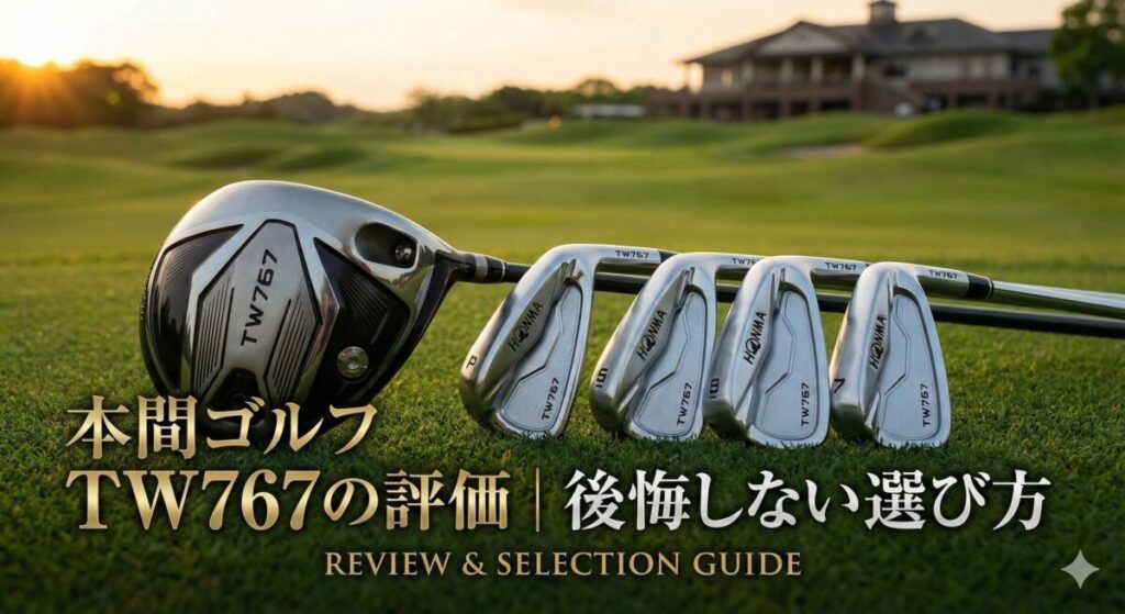 本間 ゴルフ tw767