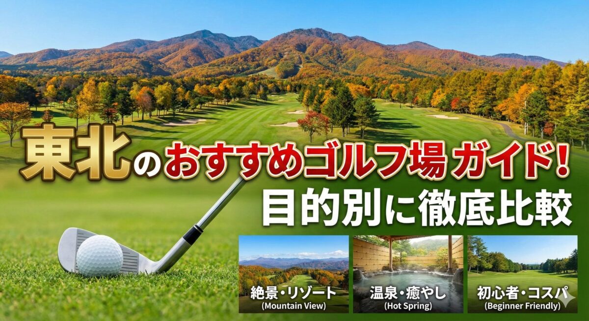 東北 おすすめ ゴルフ場