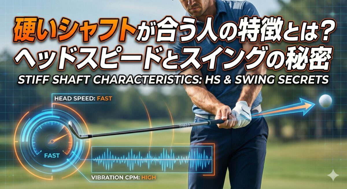 硬いシャフト 合う人