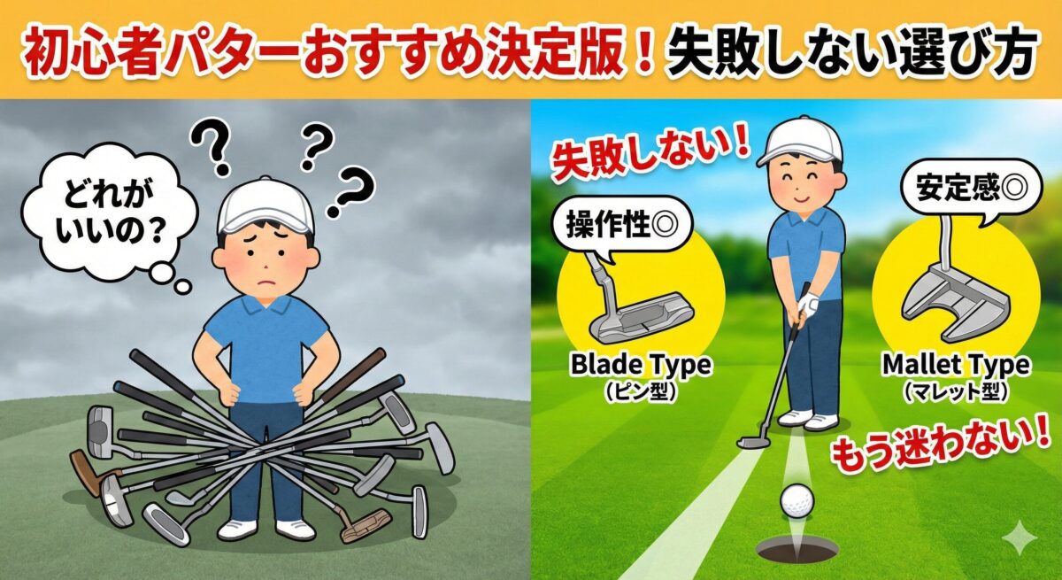 初心者パターおすすめ決定版！失敗しない選び方 - 19番ホール研究所