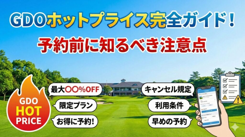 GDOホットプライス完全ガイド！予約前に知るべき注意点