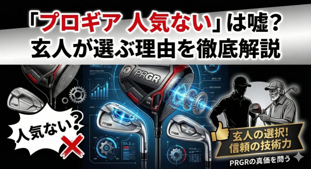 「プロギア 人気ない」は嘘？玄人が選ぶ理由を徹底解説