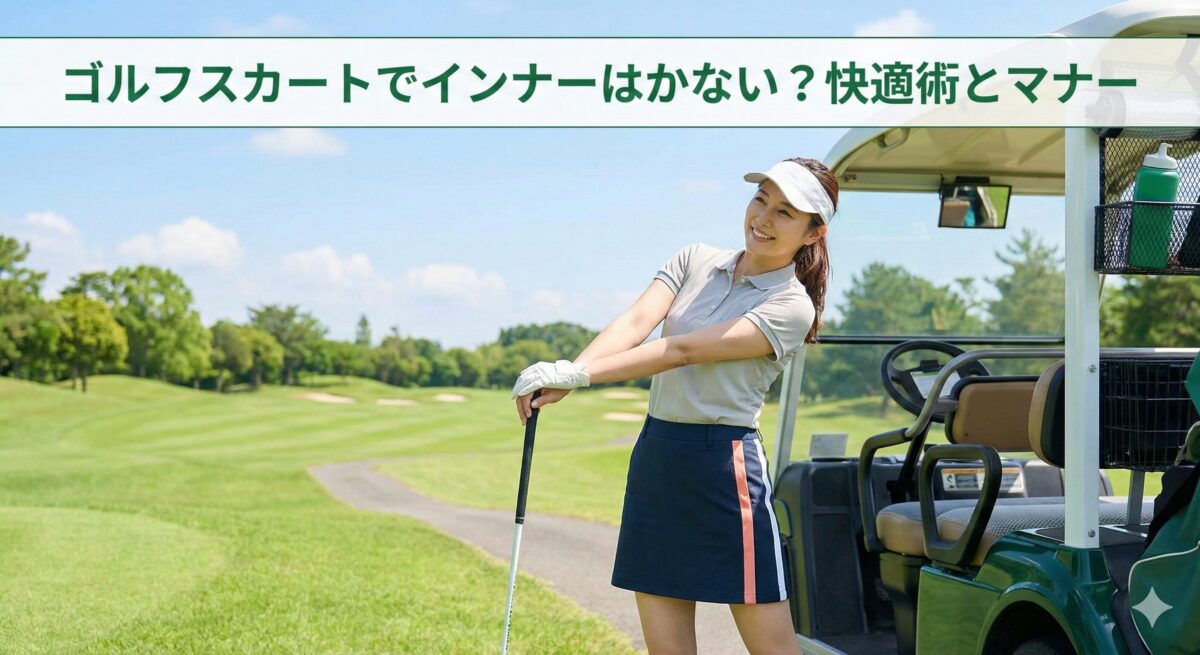 ゴルフスカートでインナーはかない？快適術とマナー