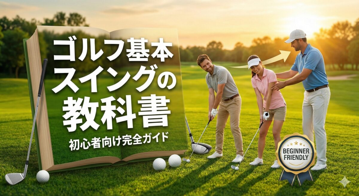 ゴルフ基本スイングの教科書｜初心者向け完全ガイド