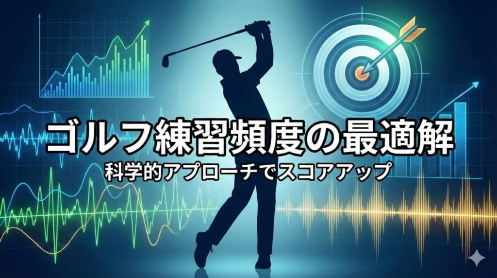 ゴルフ練習頻度の最適解は？科学的アプローチでスコアアップ