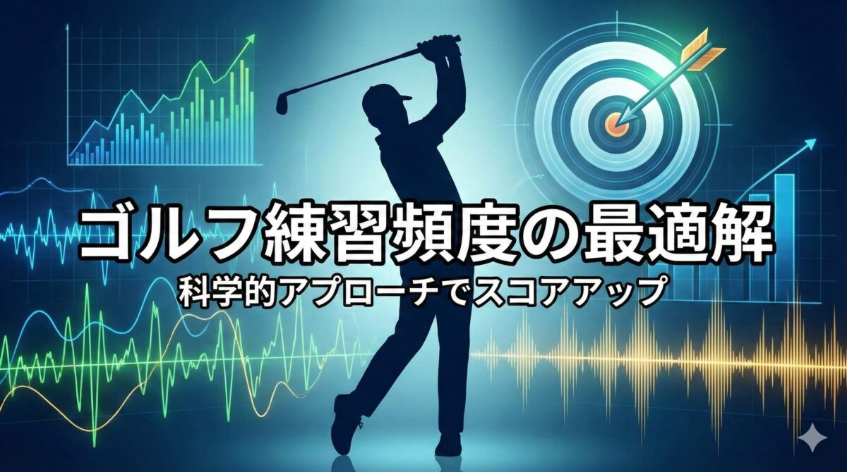 ゴルフ練習頻度の最適解は？科学的アプローチでスコアアップ