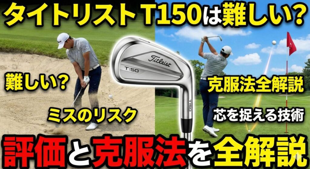 タイトリスト T150は難しい？評価と克服法を全解説