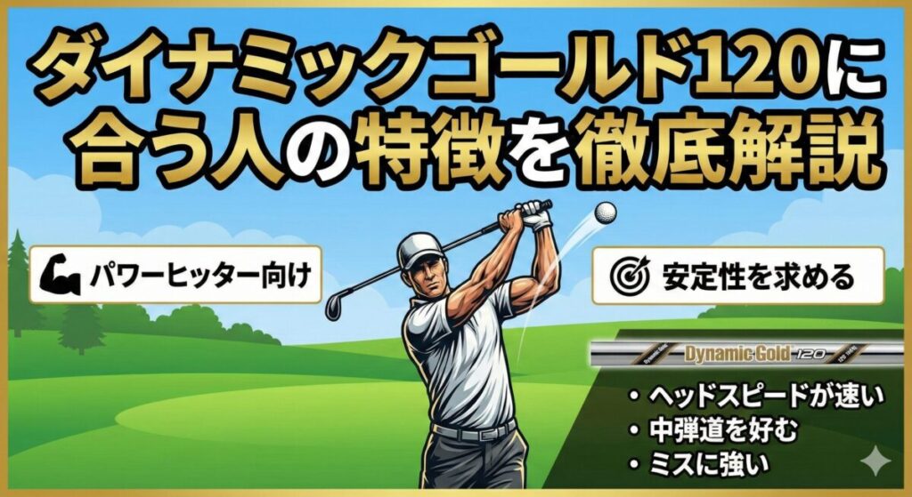 ダイナミックゴールド120に合う人の特徴を徹底解説