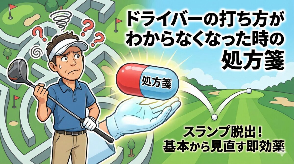 ドライバーの打ち方がわからなくなった時の処方箋