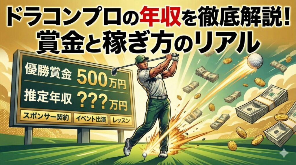 ドラコンプロの年収を徹底解説！賞金と稼ぎ方のリアル
