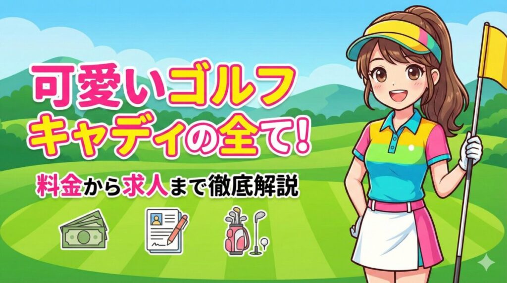 可愛いゴルフキャディの全て！料金から求人まで徹底解説