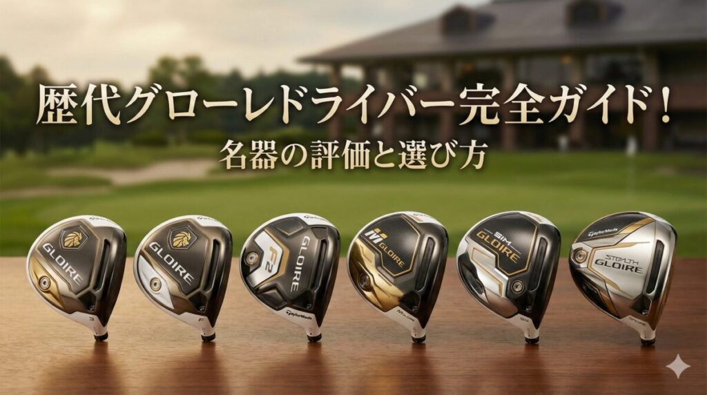 歴代グローレドライバー完全ガイド！名器の評価と選び方