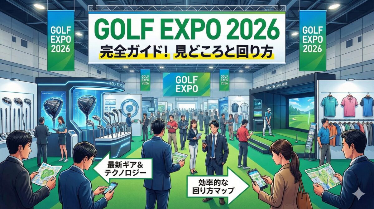 ゴルフ 展示会 2026完全ガイド！見どころと回り方