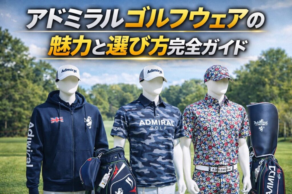 アドミラルゴルフウェアの魅力と選び方完全ガイド
