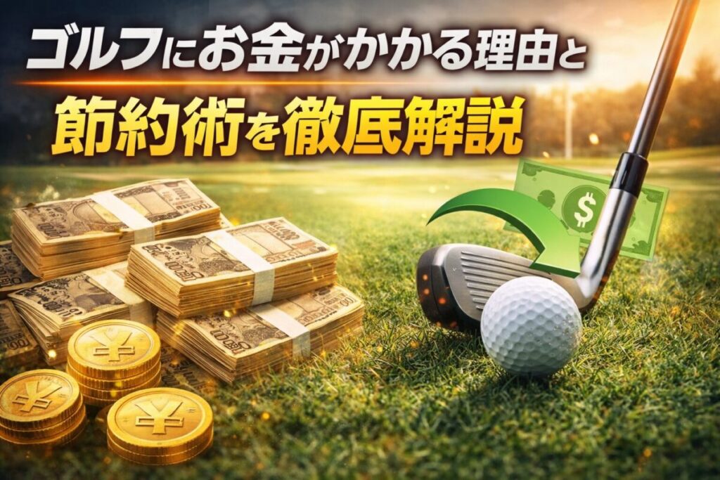 ゴルフにお金がかかる理由と節約術を徹底解説