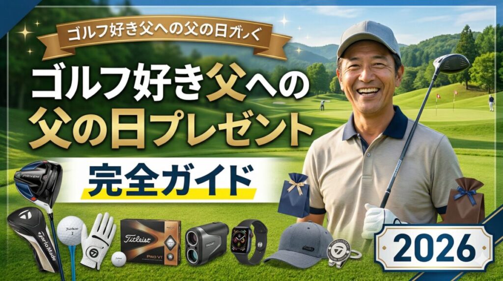 ゴルフ好き父への父の日プレゼント完全ガイド2026