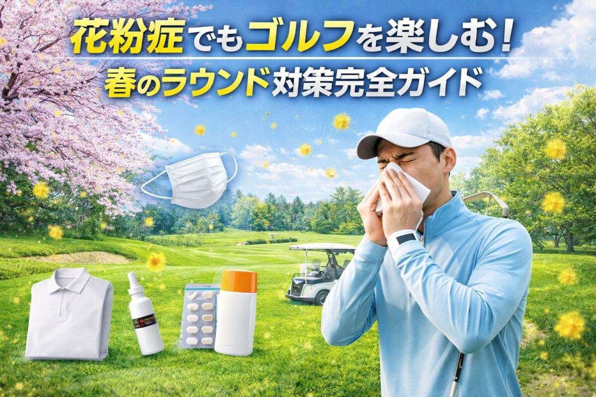 花粉症でもゴルフを楽しむ！春のラウンド対策完全ガイド